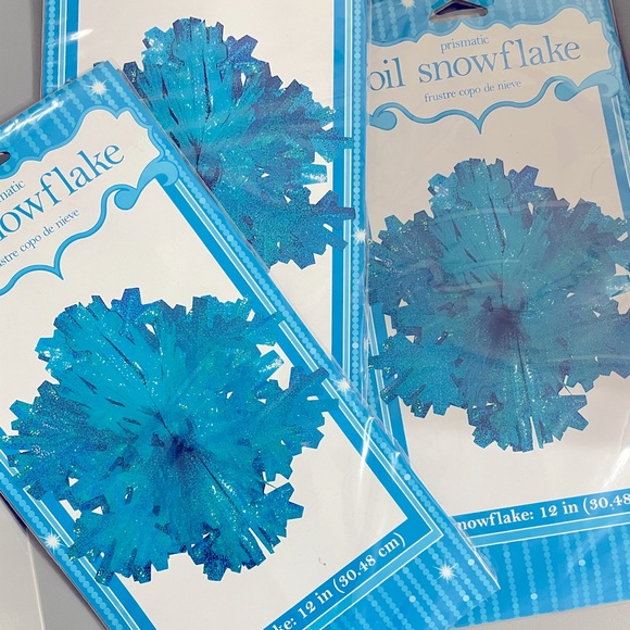 Foil snowflake bundle - Picture 1 of 7